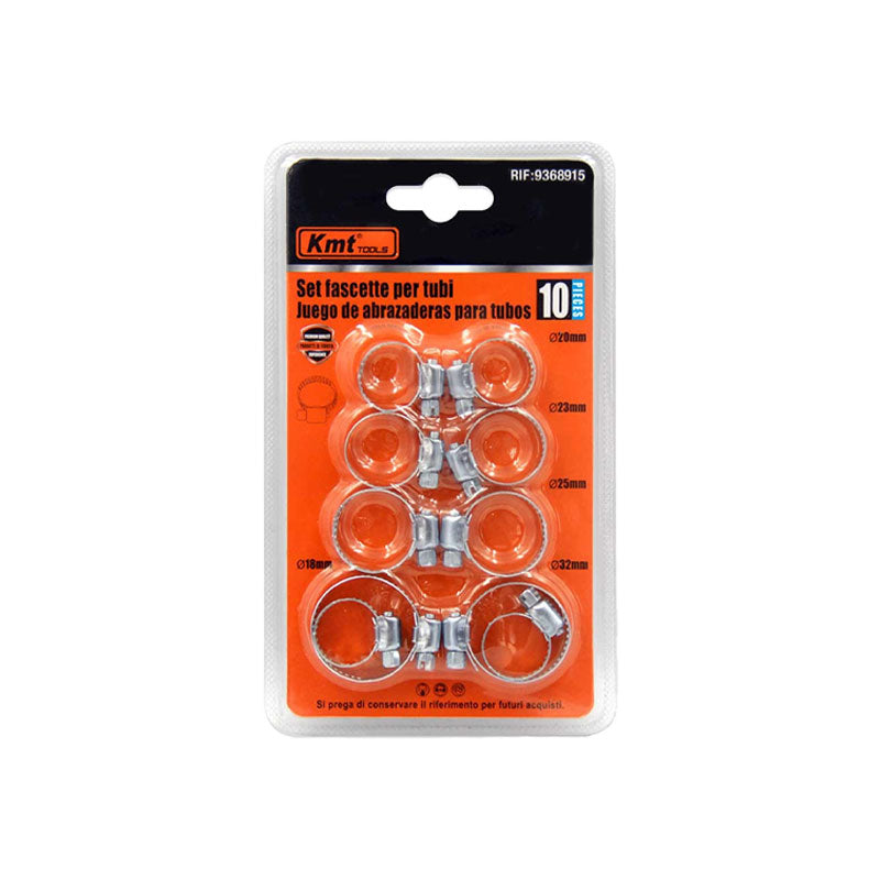 Csőbilincs 9mm-es 18-32 10db-os