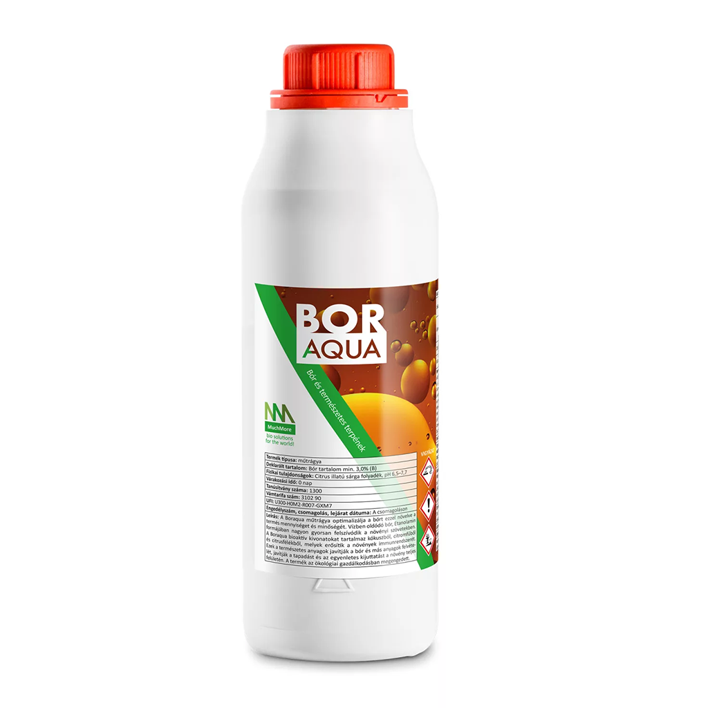 BorAqua narancsolajos bór lombtrágya