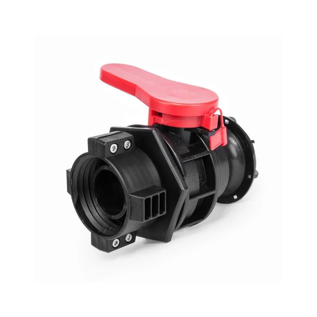 Bradas IBC tartály golyóscsap BM S60x6 Camlock A 2"