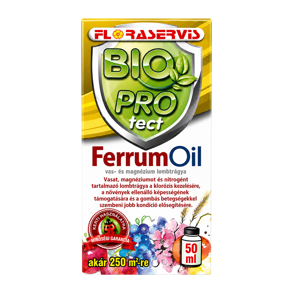 FerrumOil vas és magnézium lombtrágya klorózis ellen