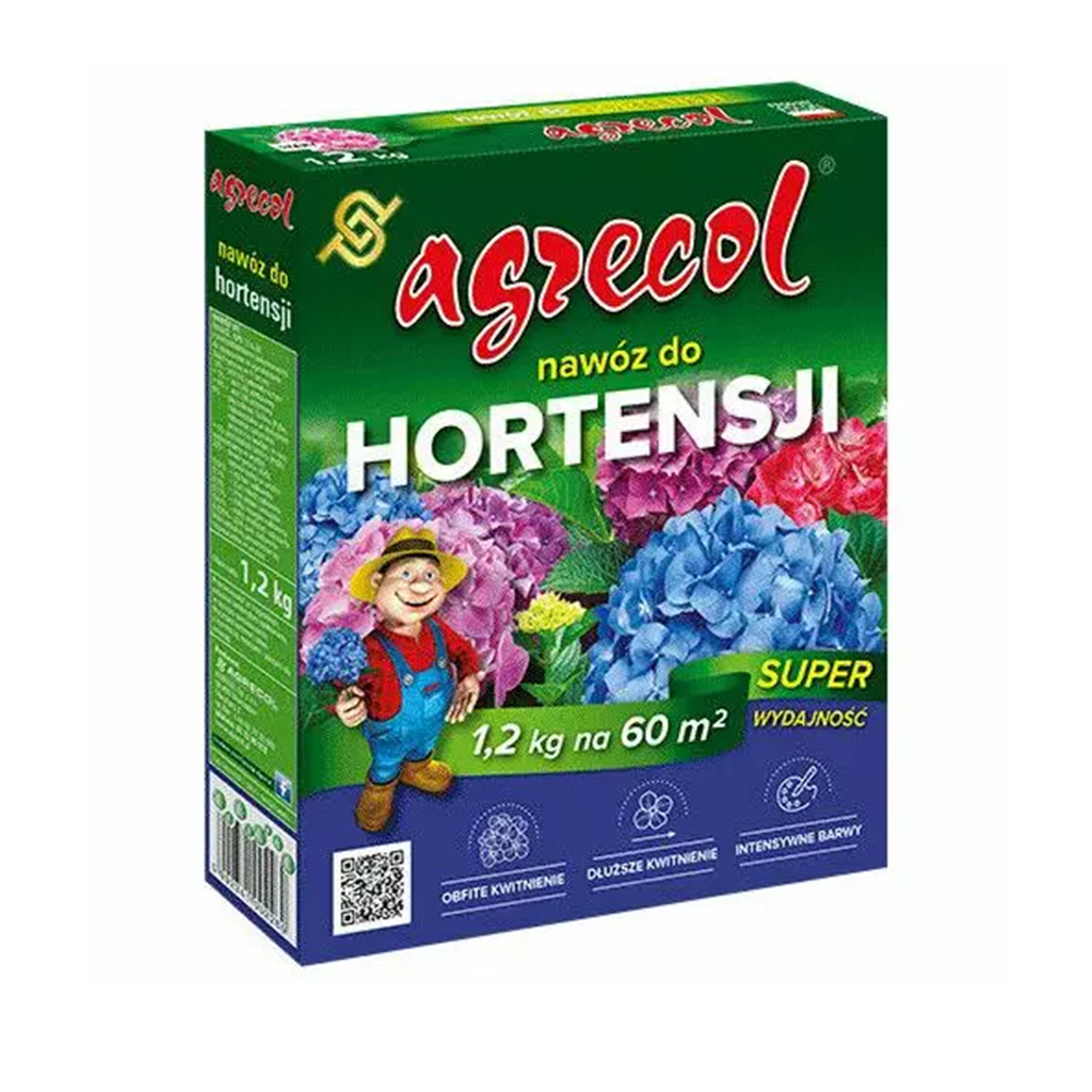 Granulált műtrágya hortenziákhoz
