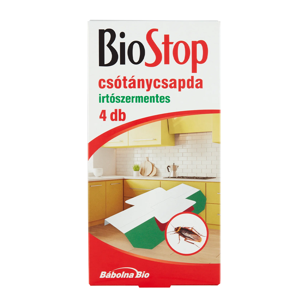 Irtószermentes csótánycsapda