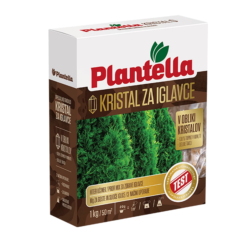 Plantella Kristal speciális műtrágya örökzöldekhez