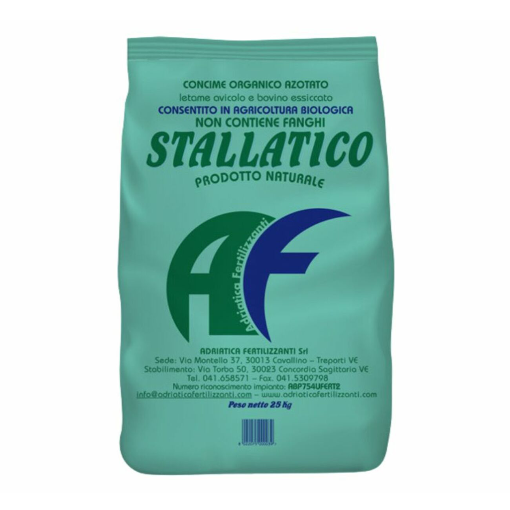 Stallatico szerves trágya granulátum