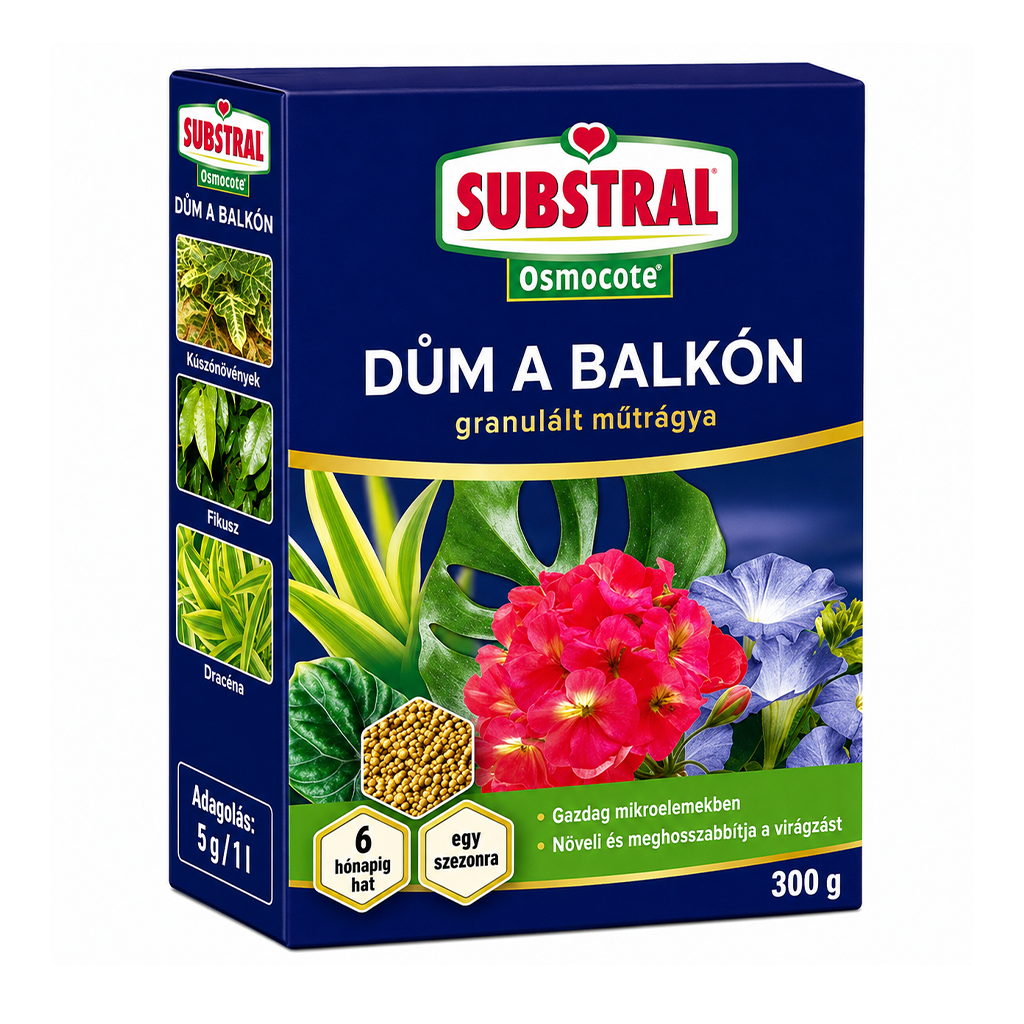 Substral Dum a balkón granulált műtrágya