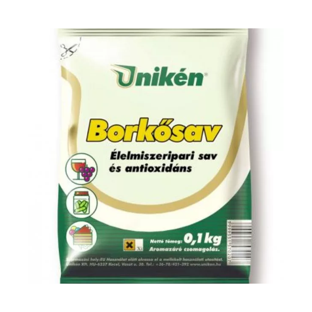Unikén borkősav