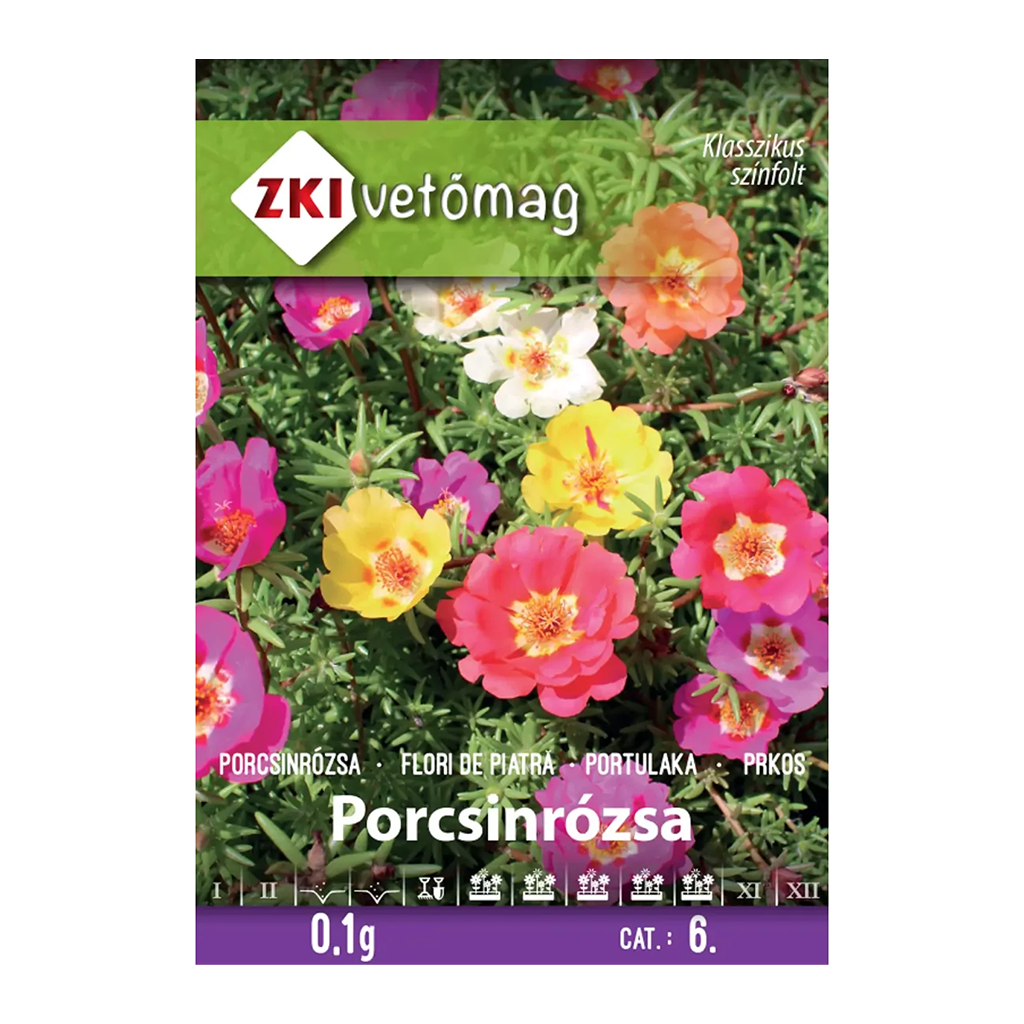 ZKI Alacsony porcsinrózsa színkeverék