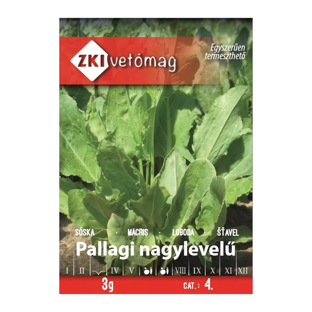 ZKI Pallagi nagylevelű sóska