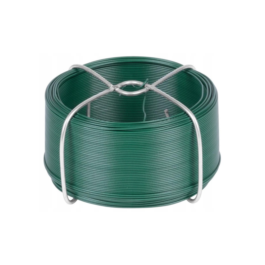 Zöld PVC bevonatú kötöződrót