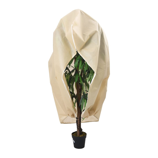 Esschert Design fagyvédő huzat – 120 × 180 cm, cipzáras, húzózsinóros