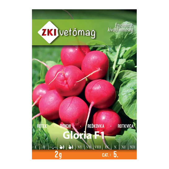 ZKI Gloria F1 retek vetőmag – 2 g