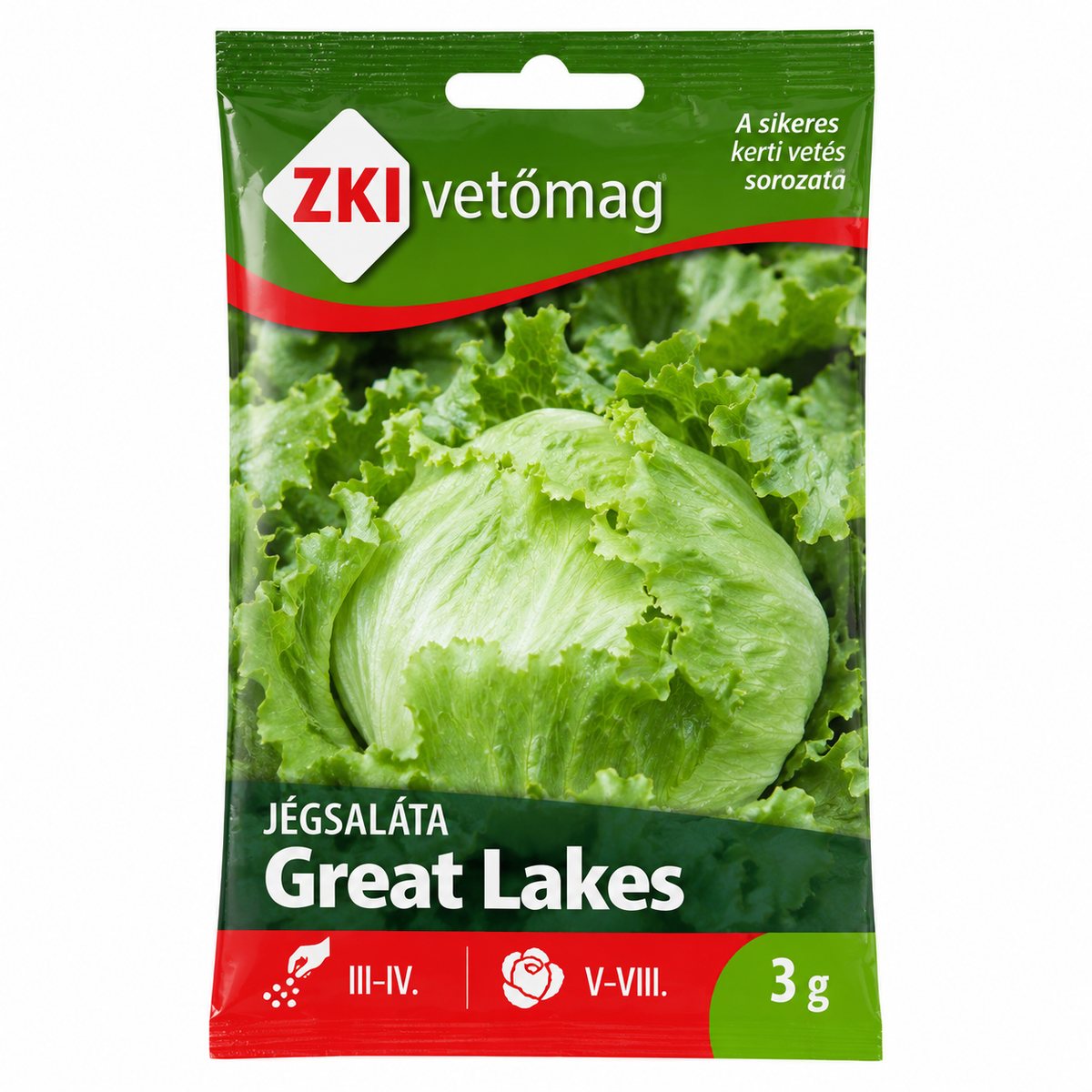 ZKI Great Lakes jégsaláta vetőmag – 3 g