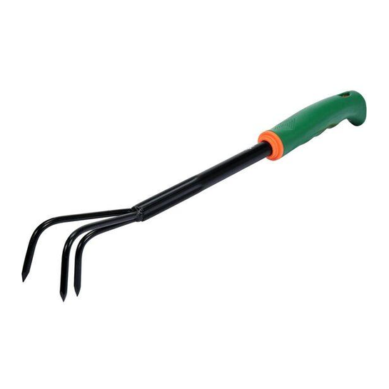 kézi kultivátor 3 fogú – 75 × 415 mm