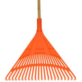Műanyag lombseprű, 24 fogú, 61 cm