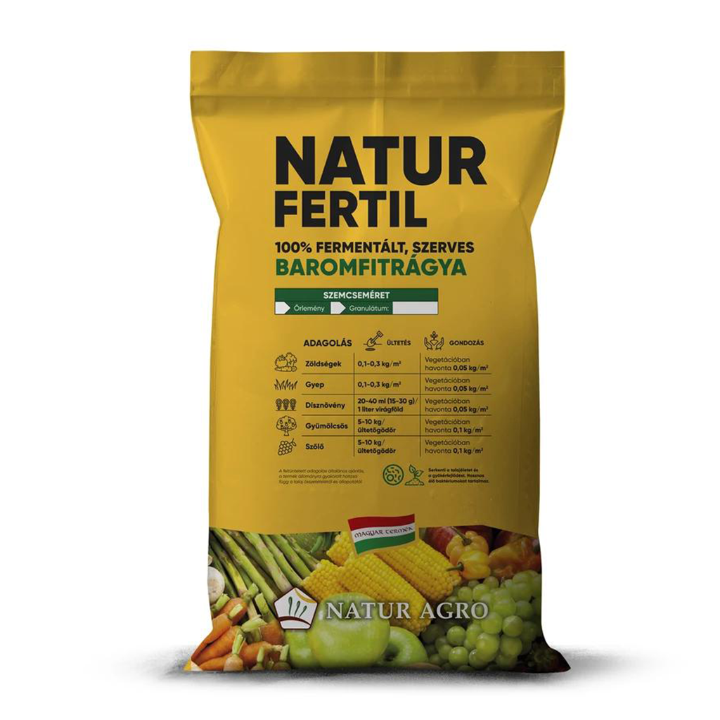 Natur Fertil – szerves baromfitrágya