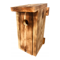 Fa cinegeodú – égetett, barnított, 30 × 18 × 13 cm