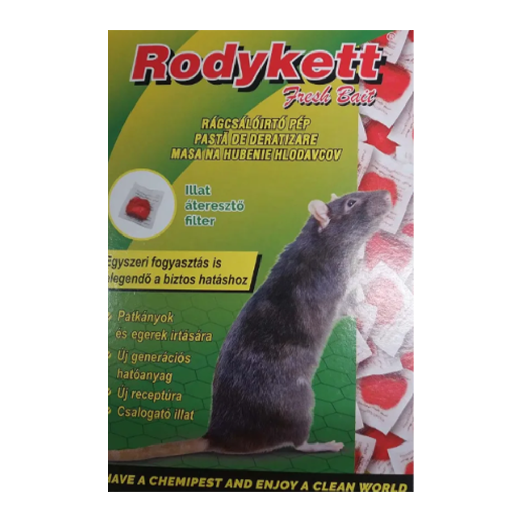 Rodykett Fresh-Bait -Rágcsálóirtó pép