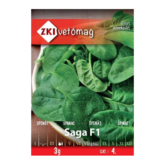 ZKI Saga F1 spenót vetőmag
