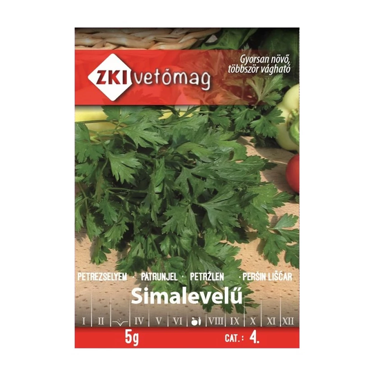 ZKI Sima levelű petrezselyem vetőmag